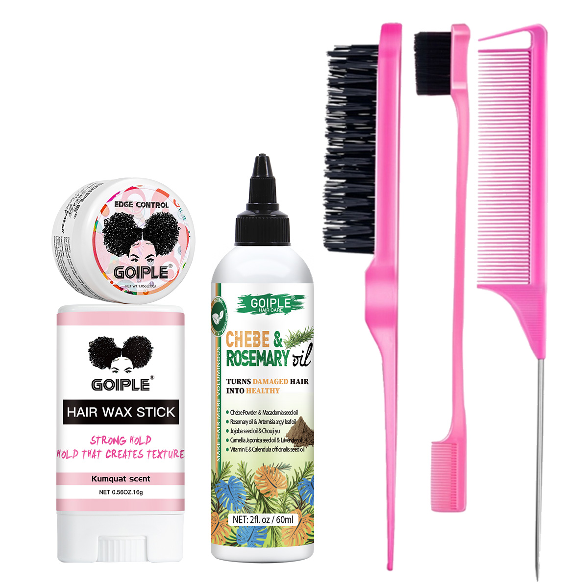 Edge Control Gel - Slick Wax Stick Strong Hold Edge