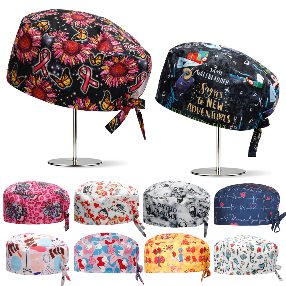 Hair Care Essential - Summer Men Scrub Hats for Doctor