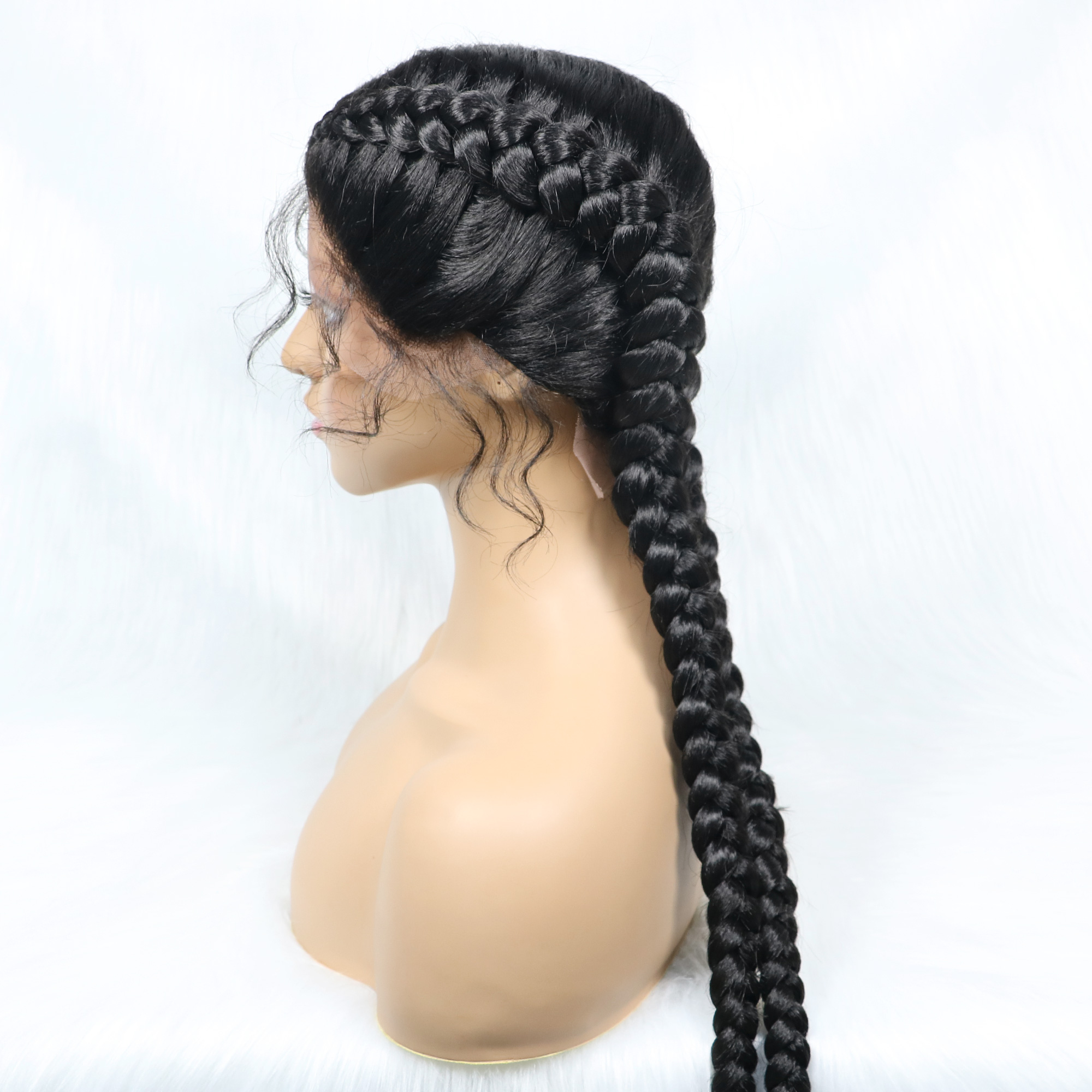 Synthetic Goddess Braided Wigs - Braiding Hair Kanekalon のレビューと価格