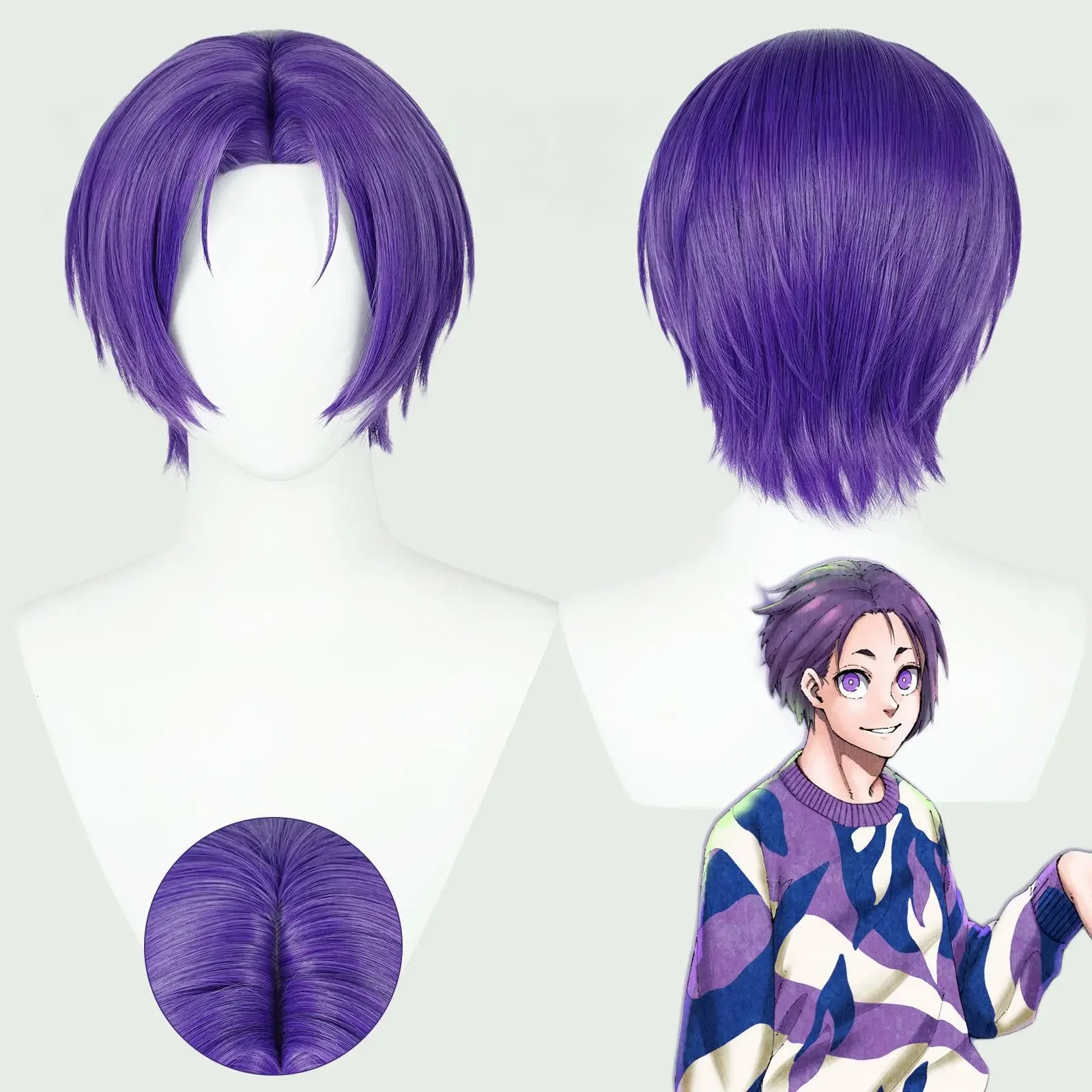 Blue Lock Anime Manga Cosplay  - Braiding Hair Kanekalon のレビューと価格