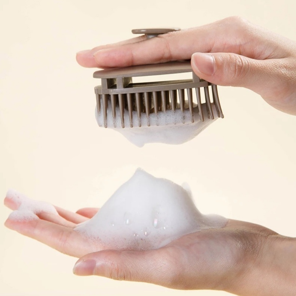 1pcs Square Shampoo Brush Head - Scalp Scrub Exfoliant のレビューと価格