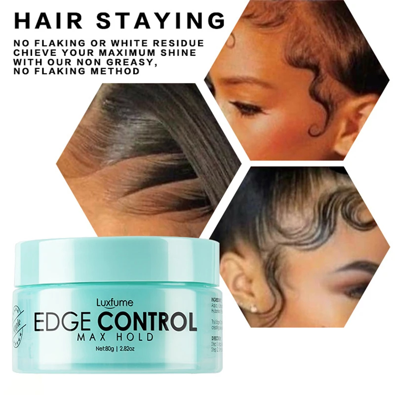 80g Hair Gel Strong Hold Edge  - Edge Control Gel のレビューと価格