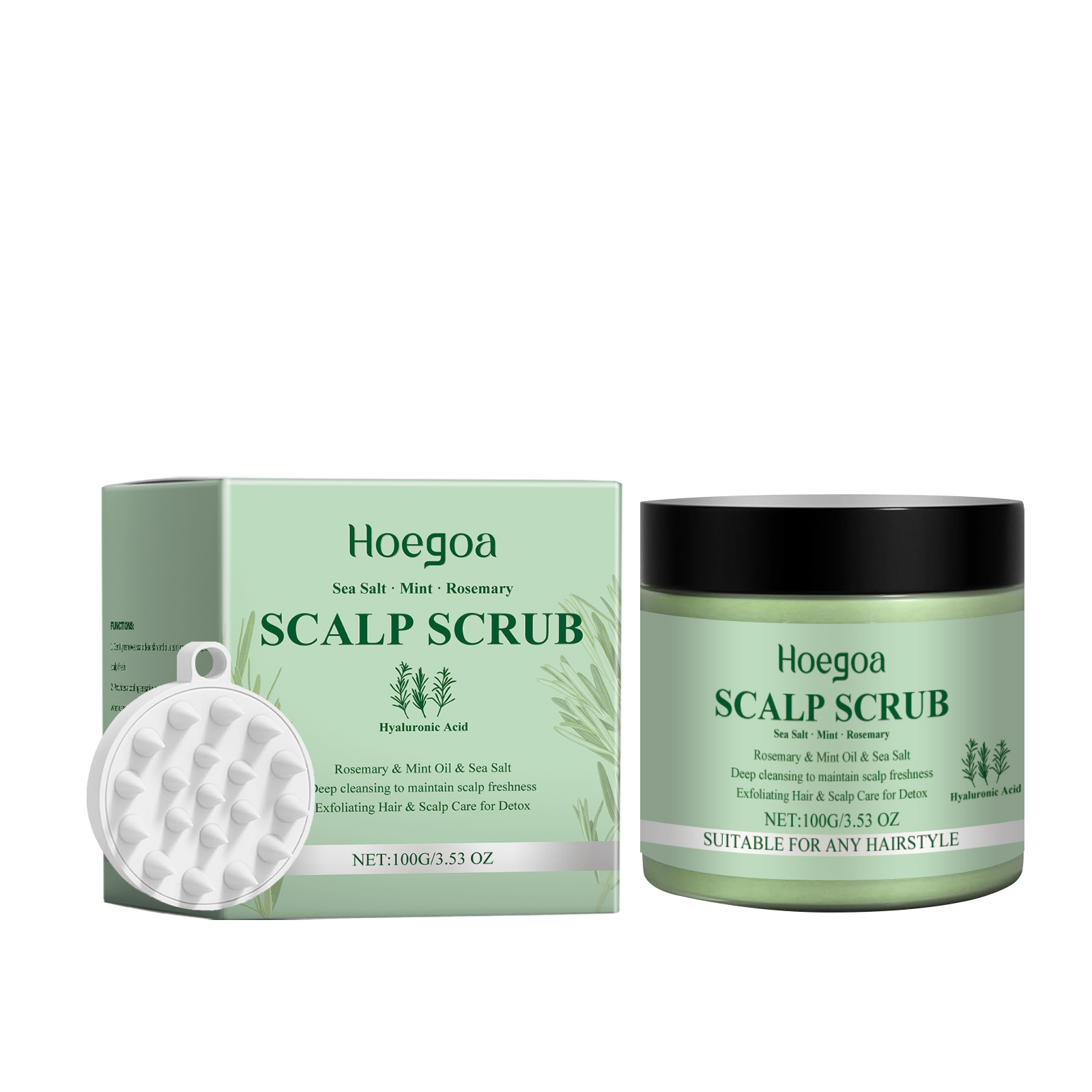 Rosemary Hair Care Scrub Cream - Scalp Scrub Exfoliant のレビューと価格