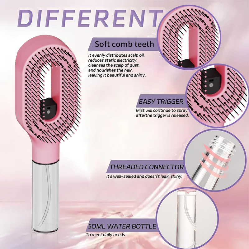 2 in 1 Sprayer Hairbrush Detan - Hair Care Essential のレビューと価格