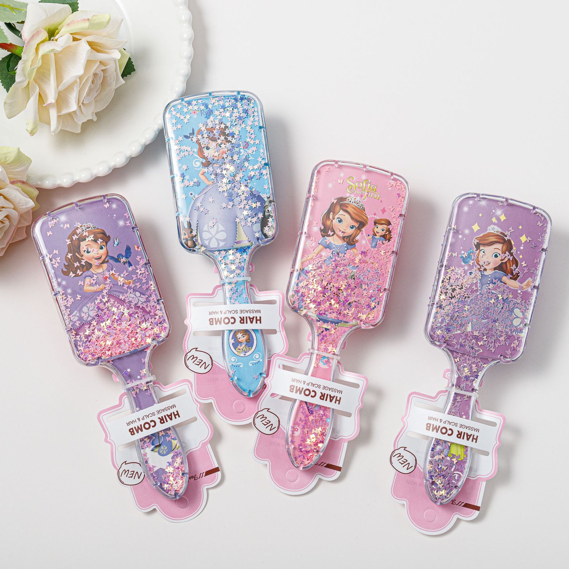 Frozen Elsa Minnie Mickey Mous - Hair Care Tools のレビューと価格