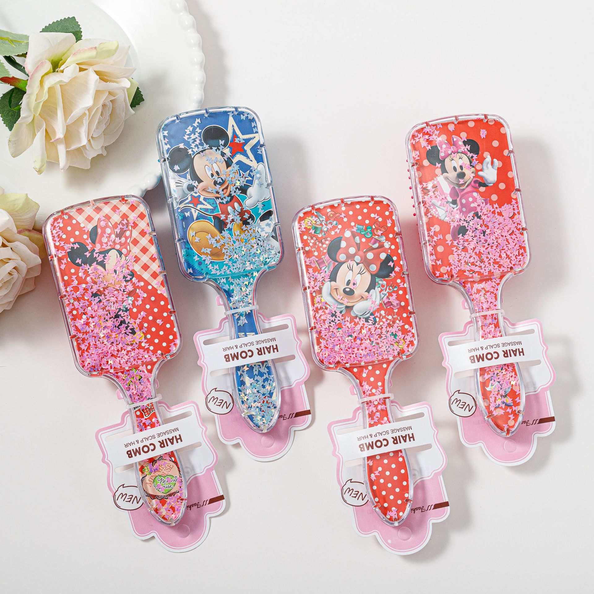 Frozen Elsa Minnie Mickey Mous - Hair Care Tools のレビューと価格
