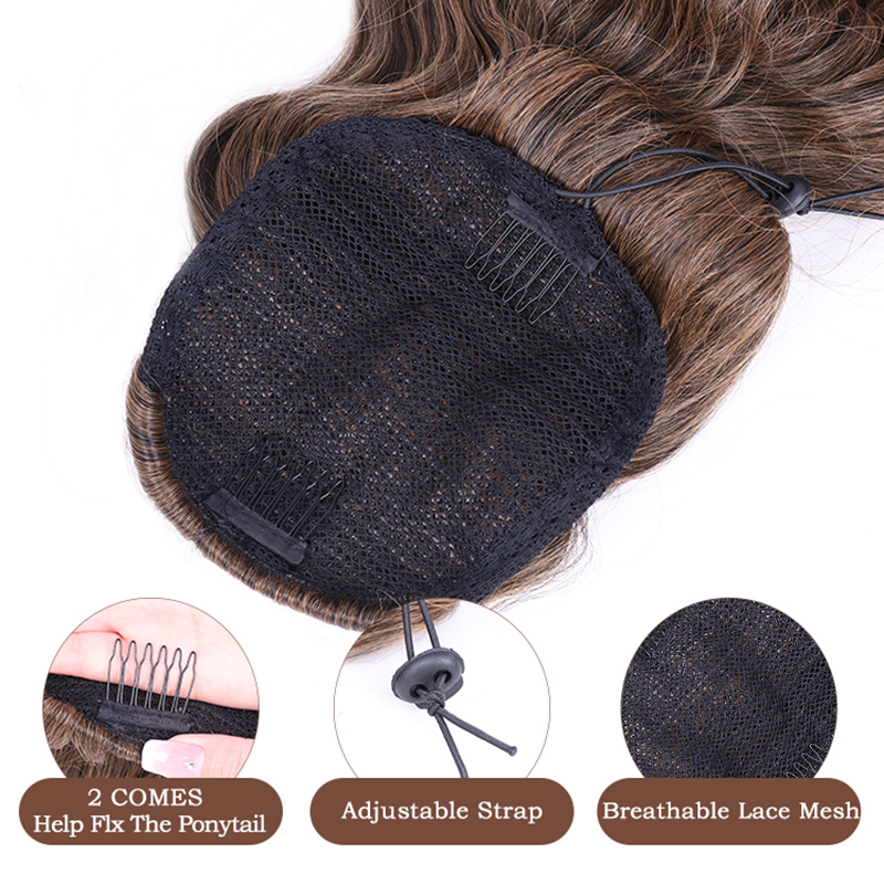 Blonde Synthetic Ponytail  Lon - Braiding Hair Kanekalon のレビューと価格