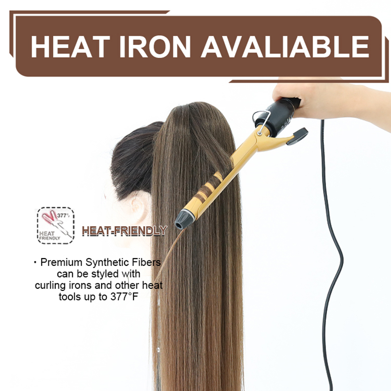 Blonde Synthetic Ponytail  Lon - Braiding Hair Kanekalon のレビューと価格