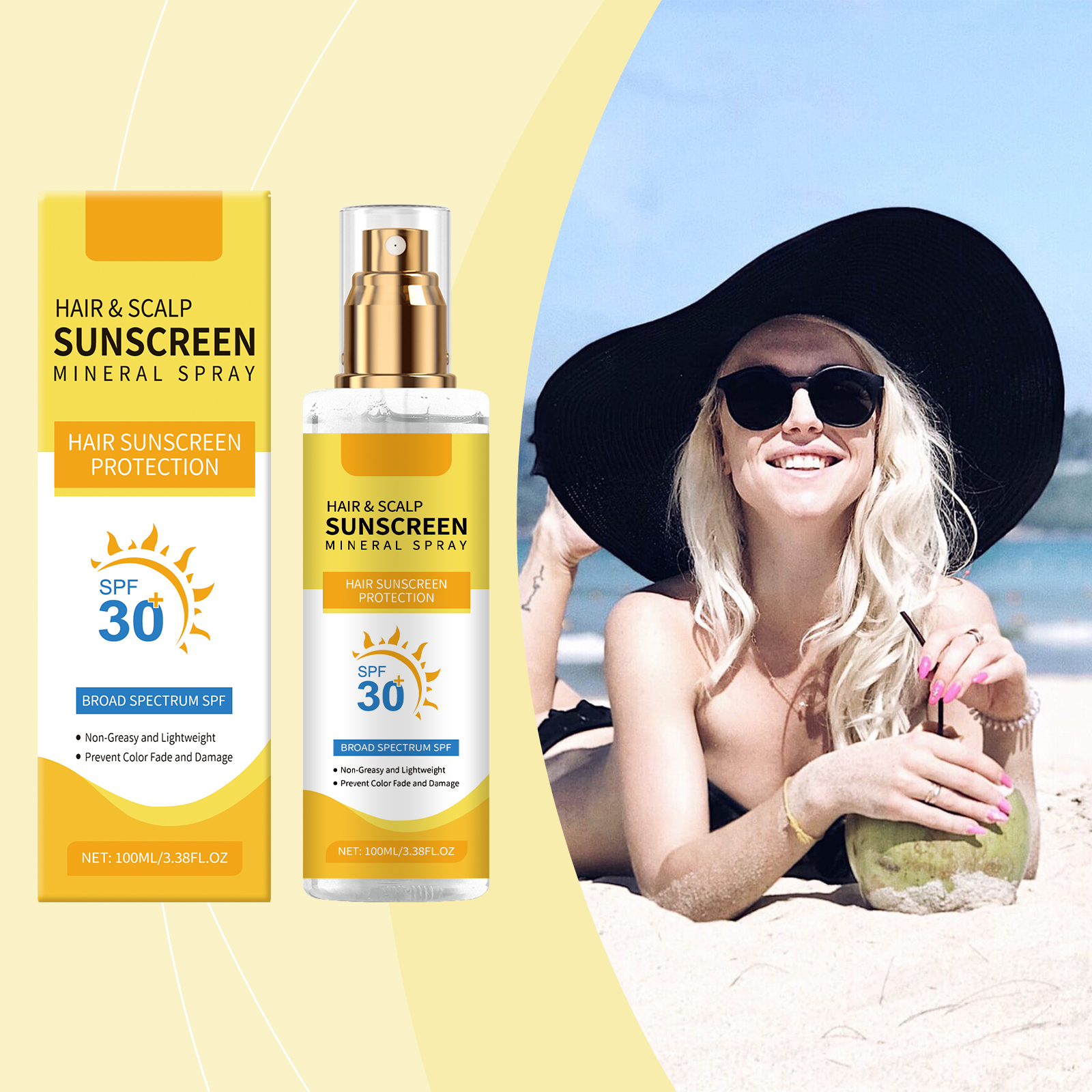 Ginger Root Scalp Sunscreen Sp - Hair Care Essential のレビューと価格