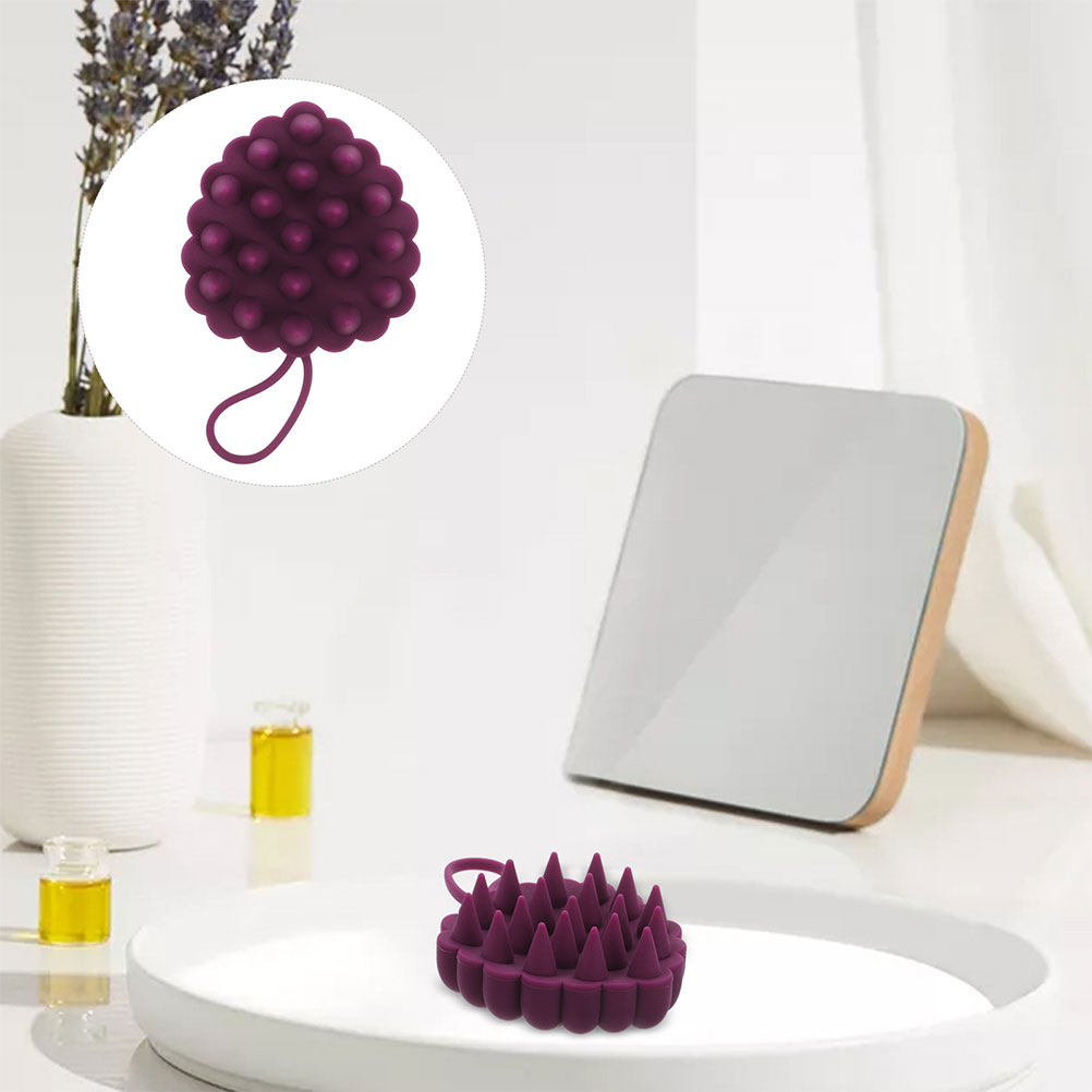 2pcs Silicone Scalp Massager B - Scalp Scrub Exfoliant のレビューと価格