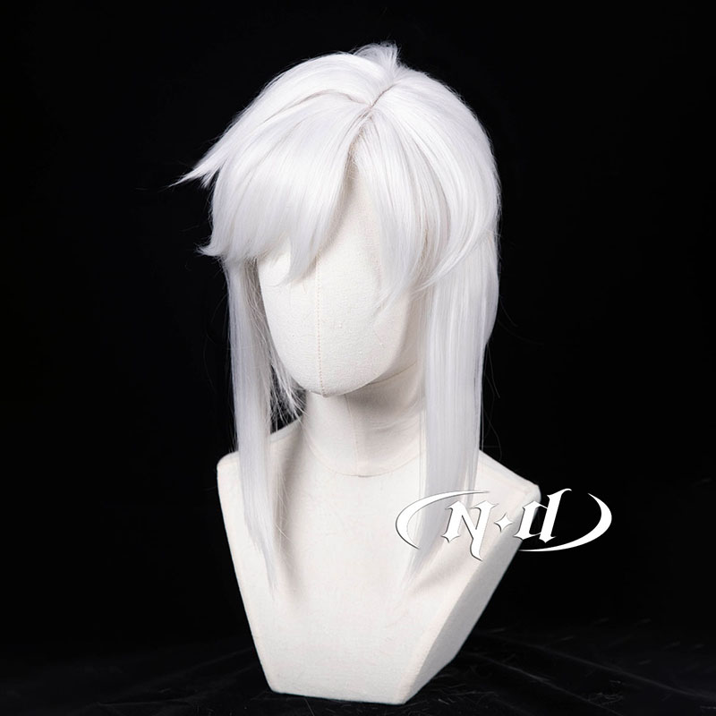 ND Link Cosplay White Hair Cos - Braiding Hair Kanekalon のレビューと価格