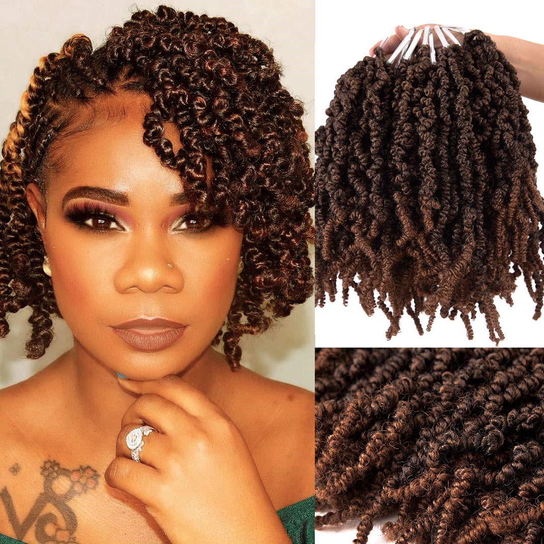 10 Inch Short Curly Spring Pre - Braiding Hair Kanekalon のレビューと価格