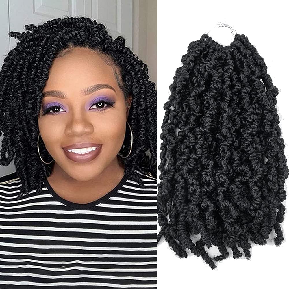 10 Inch Short Curly Spring Pre - Braiding Hair Kanekalon のレビューと価格