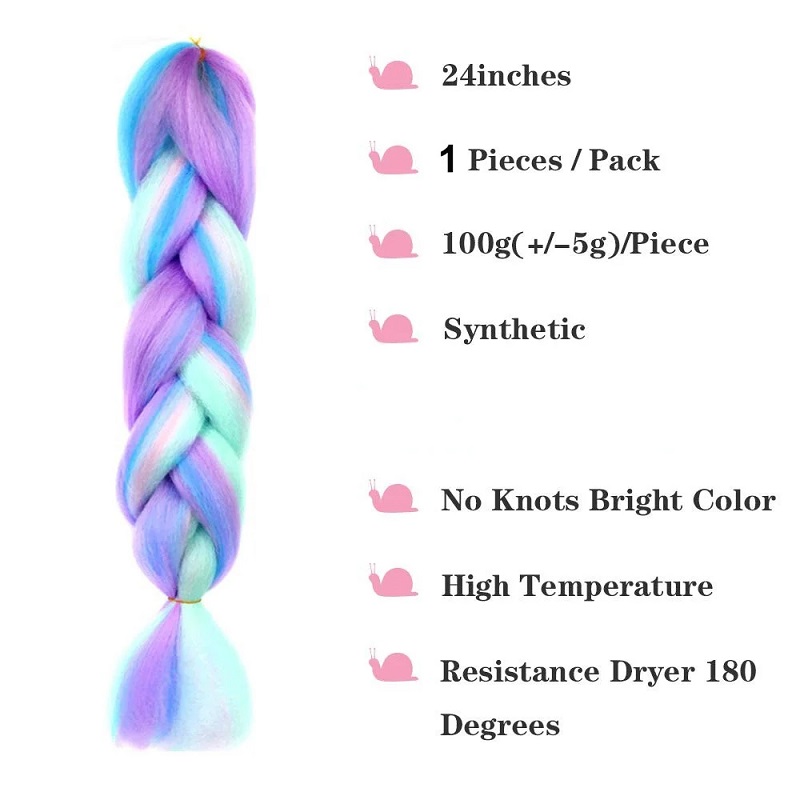Synthetic 24Inch Jumbo Braids  - Braiding Hair Kanekalon のレビューと価格