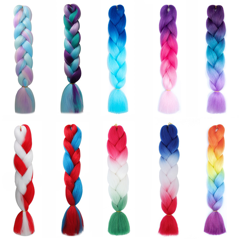 Synthetic 24Inch Jumbo Braids  - Braiding Hair Kanekalon のレビューと価格
