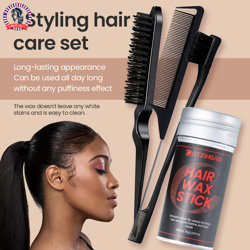 CTZIHGAO 1-3pcs Hair Wax Stick - Edge Control Gel のレビューと価格