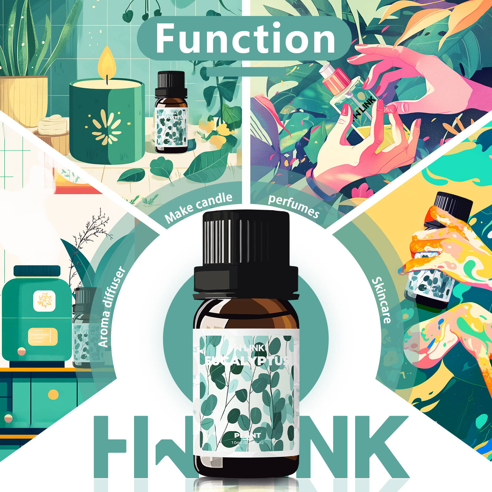 Eucalyptus Essential Oils 10ml - Hair Care Essential のレビューと価格