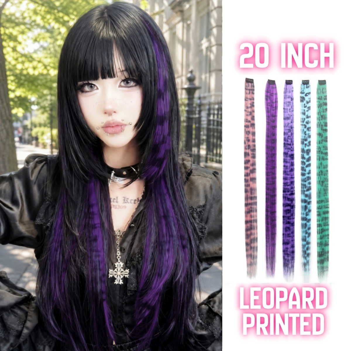 2PCS/7PCS 20inch Colorful Leop - Braiding Hair Kanekalon のレビューと価格