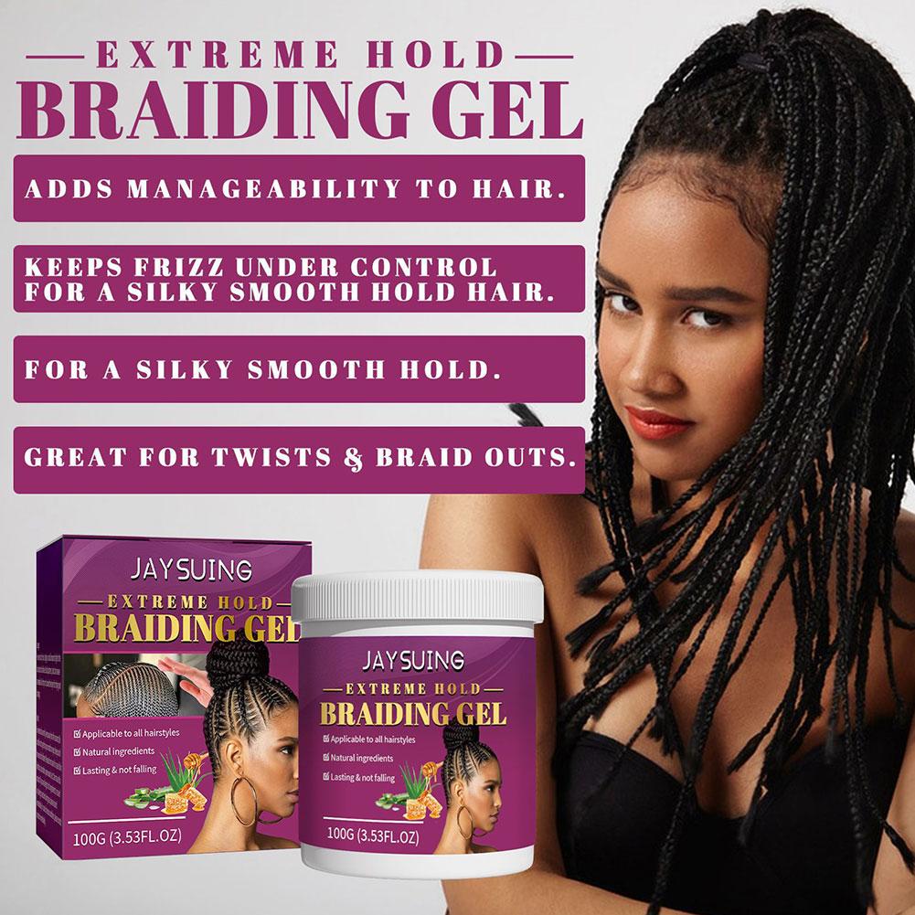 100g Braid Gel with Extra Hold - Edge Control Gel のレビューと価格