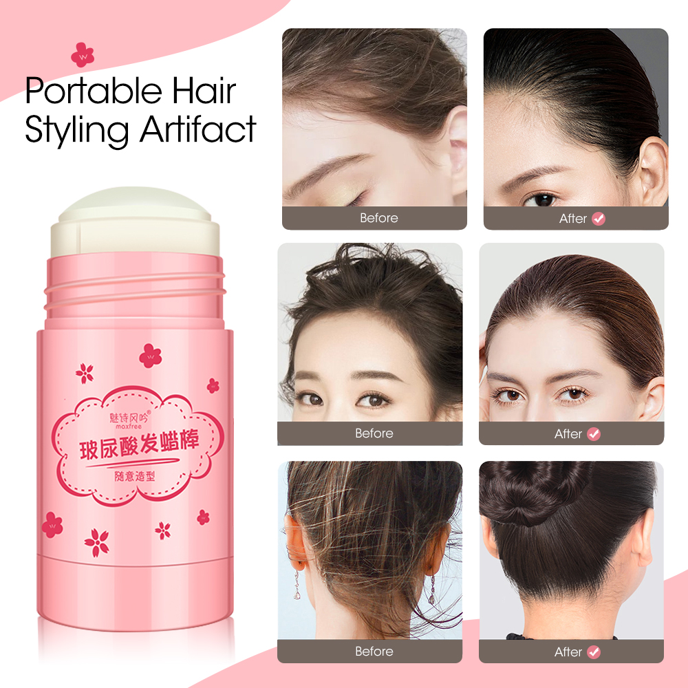 Hair Wax Stick With Hair Comb  - Edge Control Gel のレビューと価格