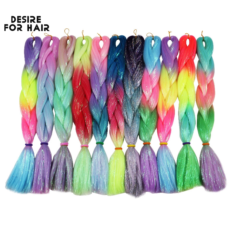 Desire for Hair 5Packs Synthet - Braiding Hair Kanekalon のレビューと価格