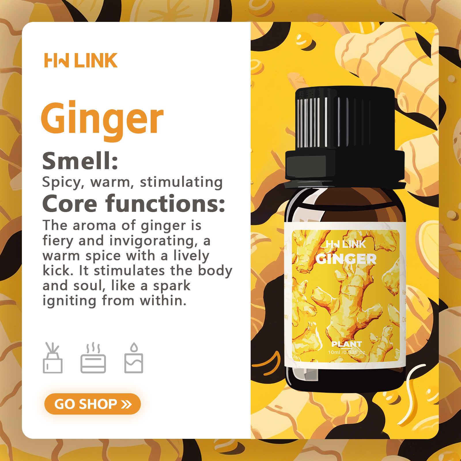 Ginger Oil 100%Pure Natural Gi - Hair Care Essential のレビューと価格