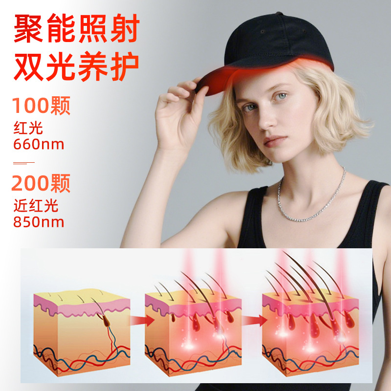 LED Red Light Hair Care Cap -  - Hair Care Essential のレビューと価格