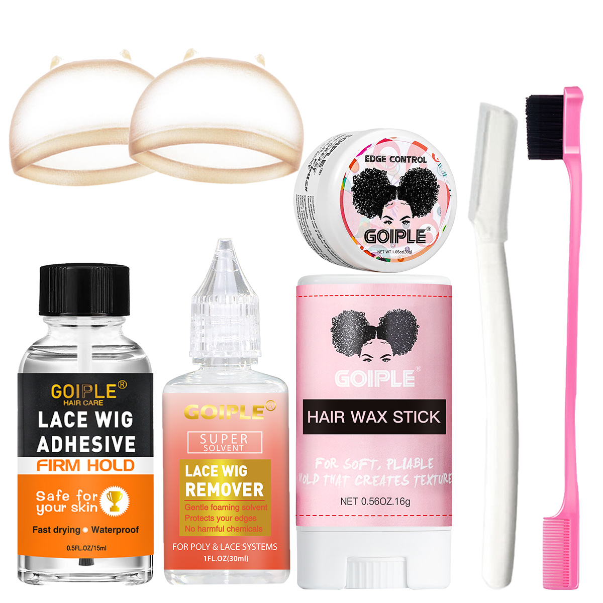 GOIPLE Lace Wig Adhesive Fast  - Edge Control Gel のレビューと価格