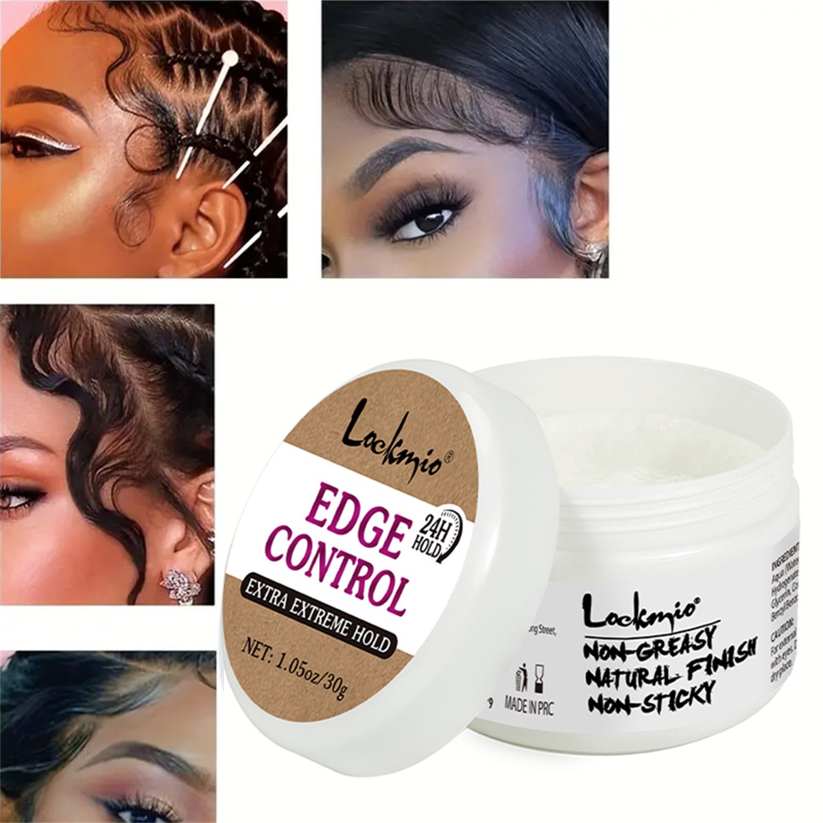LOCKMIO Hair Wax Stick Finishi - Edge Control Gel のレビューと価格